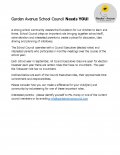 Garden School Council Roles
